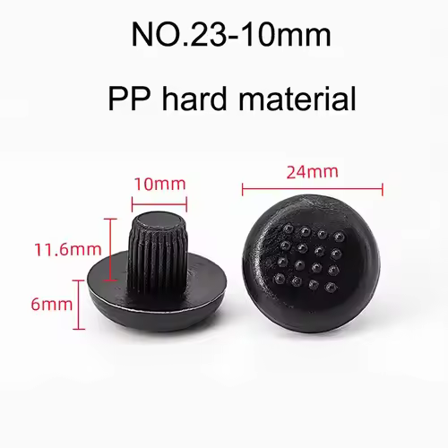 10/20pcs Round PVC Furniture Foot Nail Rubber Glide Nail Office Table Chair Leg Floor Protector Round Sliding Disc Noise Killer - Image 24
