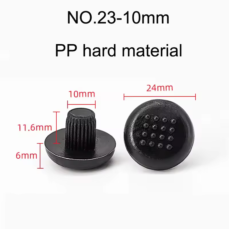 10/20pcs Round PVC Furniture Foot Nail Rubber Glide Nail Office Table Chair Leg Floor Protector Round Sliding Disc Noise Killer - Image 24