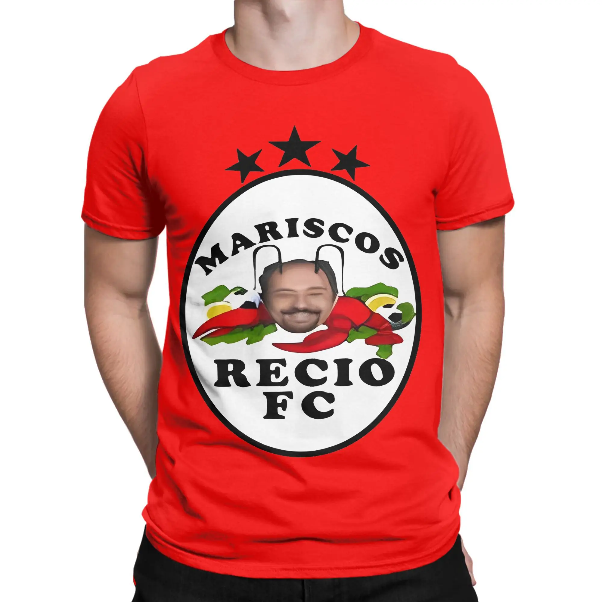 الرجال أنطونيو R recios شعار تي شيرت ملابس قطنية خمر قصيرة الأكمام الياقة المستديرة تيز جديد وصول تي شيرت