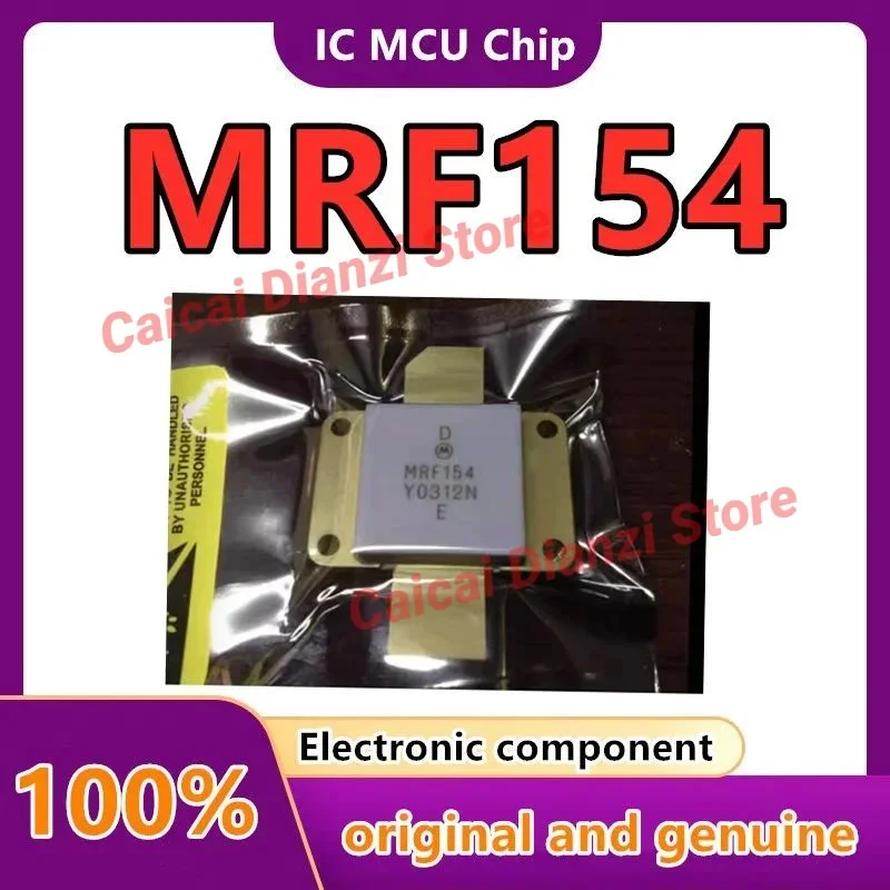 MRF154  [ RF Mosfet N-Channel 50V 800mA 2MHz~100MHz 17dB 600W CASE 368-03 ] High-quality original transistor