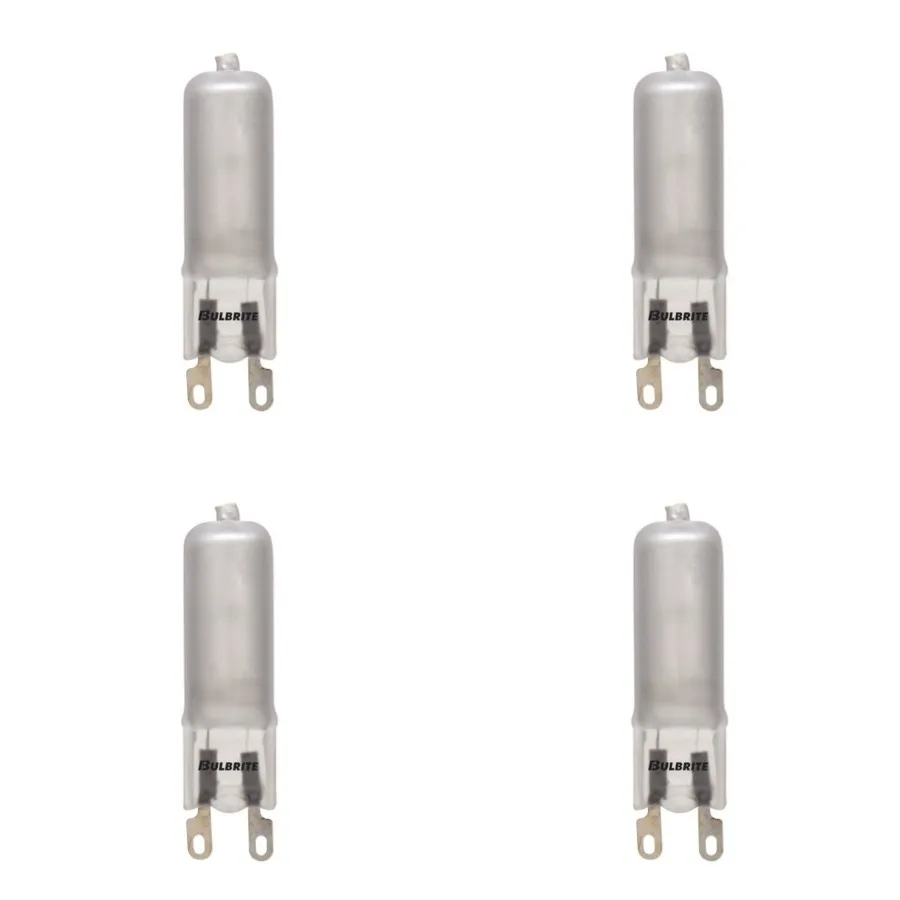 

Q40G9FR 40-Watt Dimmable Halogen Line Voltage JC Type T4, G9 Base, Frost [6 Pack]