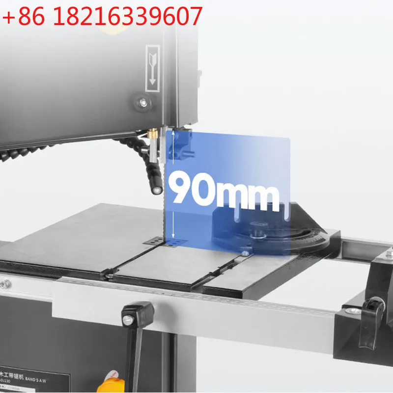 YaoUseful 9 Inch 550W Band Sawing Machine Woodworking Wire Cutting Machine Household Jigsaw Woodworking Saw For Precision Cuttin