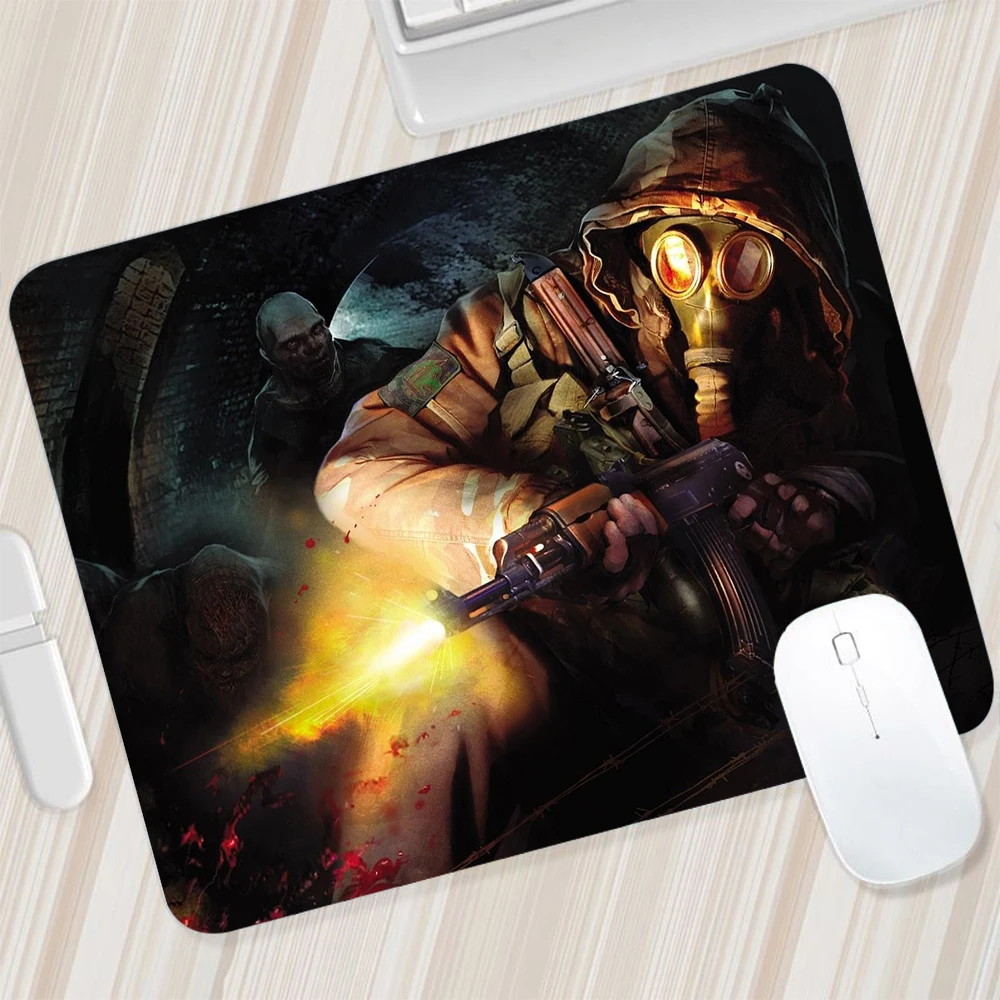 STALKER Small Mouse Pad Gaming Mousepad PC Gamer Mouse Mat Silicone Computer Office Pad Keyboard Mat Desk Pad Laptop Mausepad