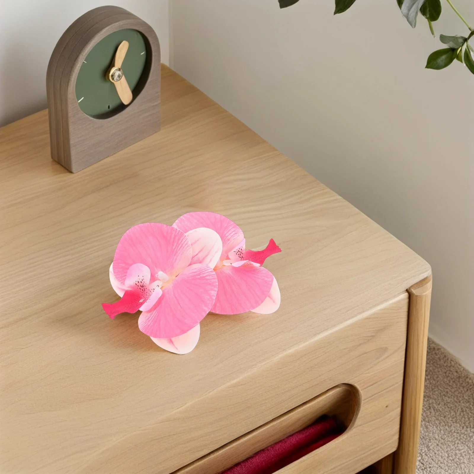 

Orchid Sandal Clips For Women Stylish Removable Decorations Handmade Flower Accessories Lightweight Comfortable Shoe