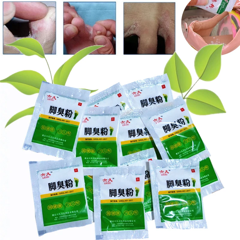 

10pcs/lot Pro Powder Antiperspirant Deodorant Bad Smell Remove Foot Odor Shoes Anti Odor Feet Pain Relief Care Tool Accessoires