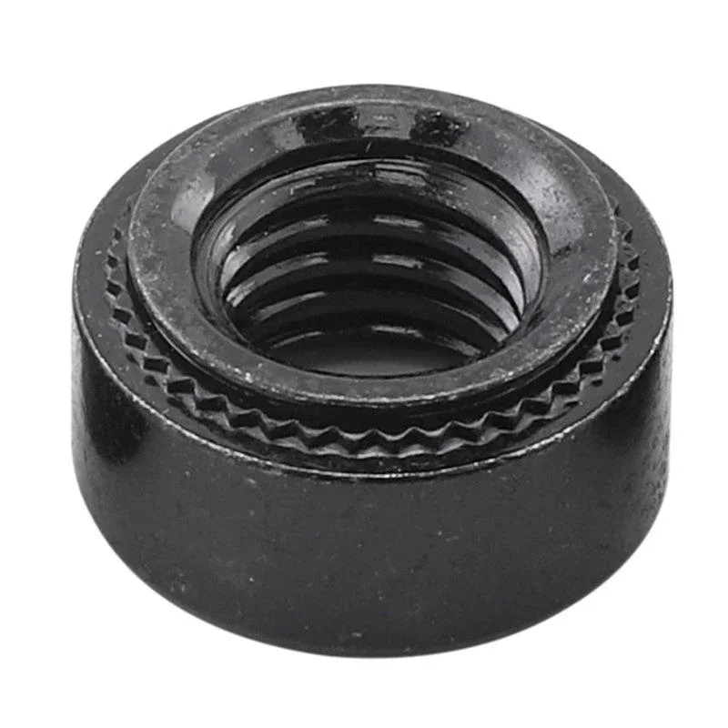 Black Carbon Steel M3 M4 M5 M6 M8 M10 CLS Self-Clinching Insert Nutsert Nut Press Rivet Nut Rivnut Slab 0.8mm-3.18mm