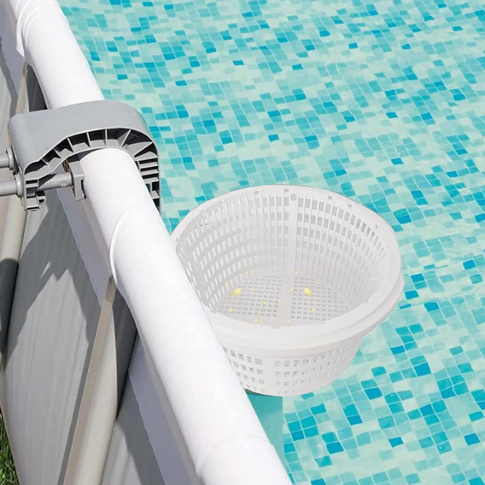 

pool skimmer baskets With Handle Pool Pond Basket Filter Swimming Pool Cleaning Tool to remove leaves and debris