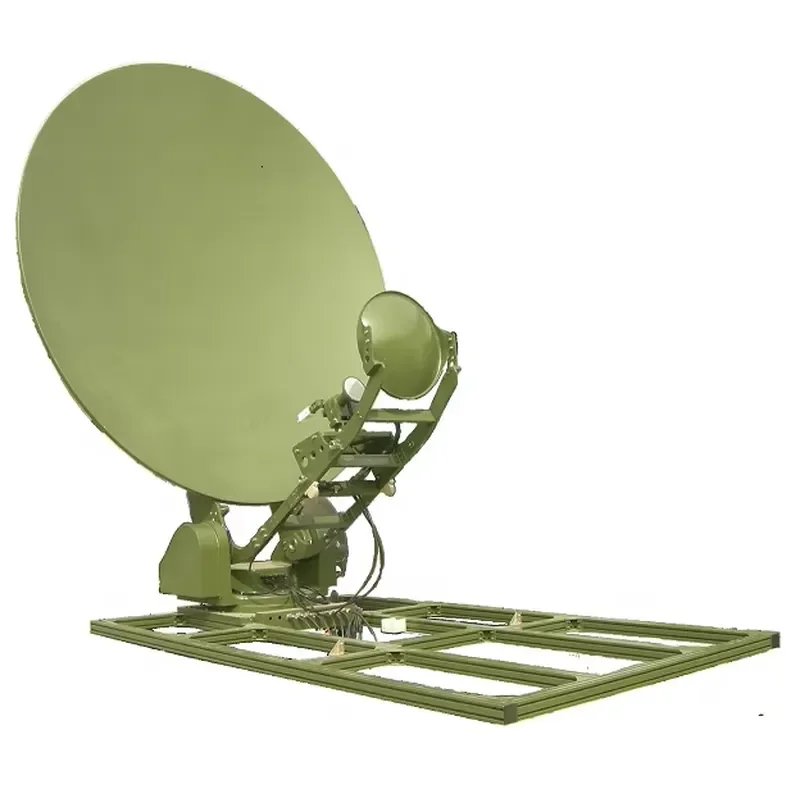 1.8m single reflector vehicle communication antenna