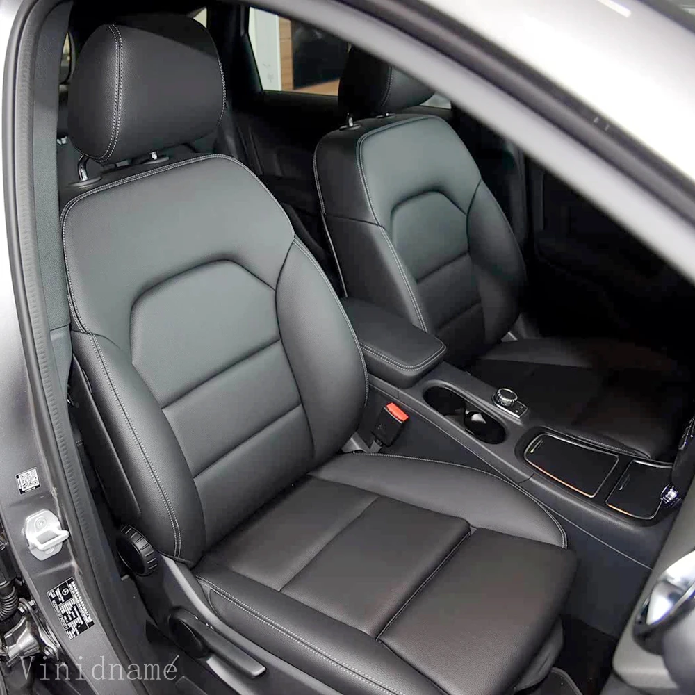 For Mercedes Benz B Class W246 2011 2012 2013 2014 2015 2016 2017 2018 Vegan Nappa Leather Custom Car Seat Covers For 5 Seats
