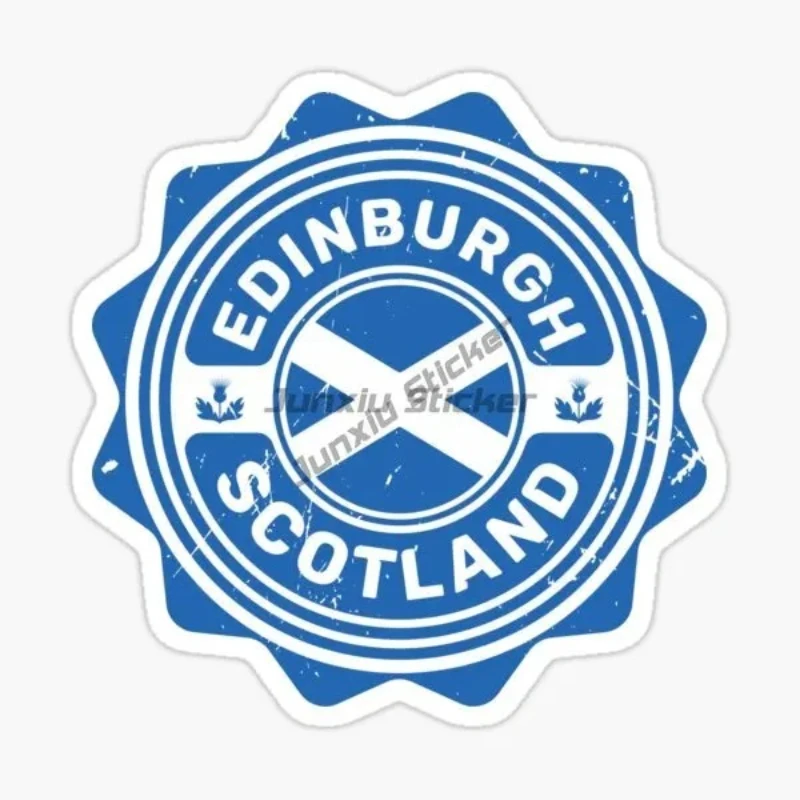 

EDINBURGH SCOTLAND Landscape Car Sticker Self Adhesive Vinyl Waterproof Accessories Decoration Decals