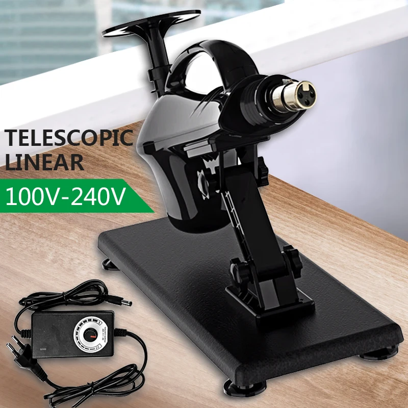 100V-240V Mini Telescopic Linear Actuator 3XLR DC Electric Motor Telescopic Linear Actuator Reciprocating Mechanism Connector