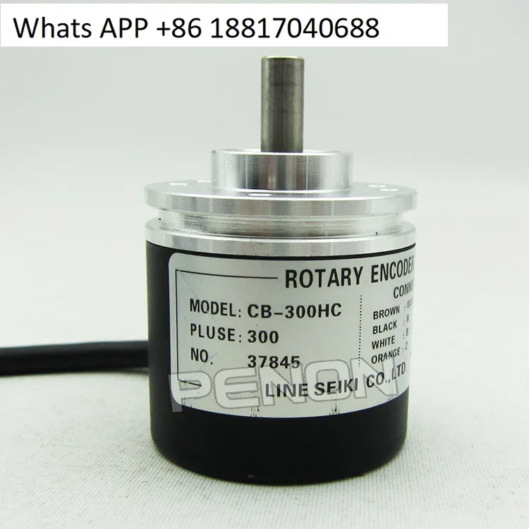 

New CB-300HC rotary encoder voltage: 12-24VDC outer diameter 38mm shaft diameter 6mm solid shaft