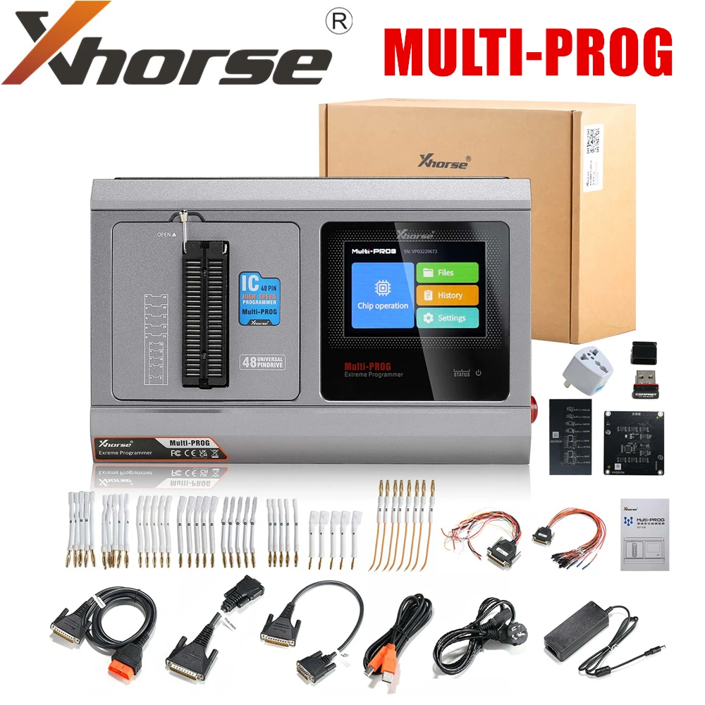 Xhorse Multi-Prog Programmer Pro-level ECU TCU Programmer with Free MQB48 License Update Version of VVDI Prog