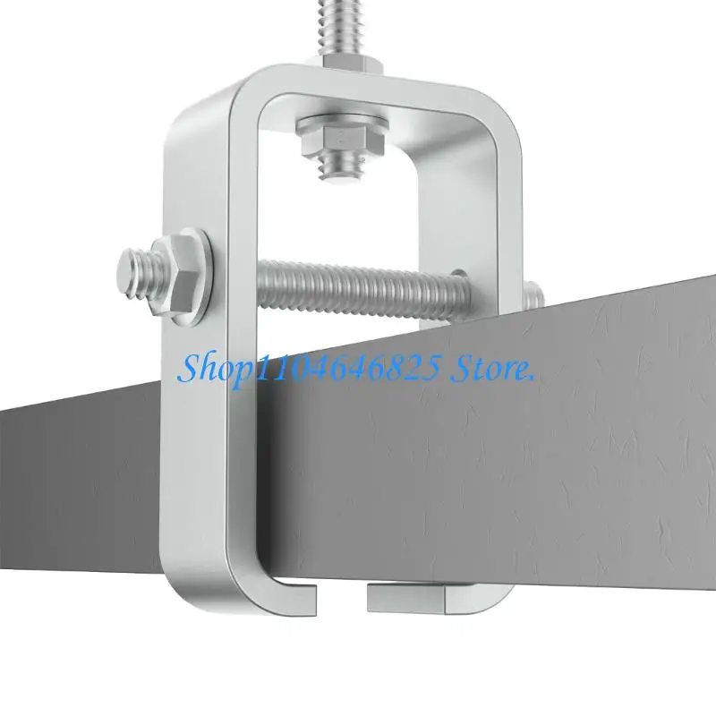 4 Pack Metal Beam Channel parenthesis For streetcar Track Installation In Garage