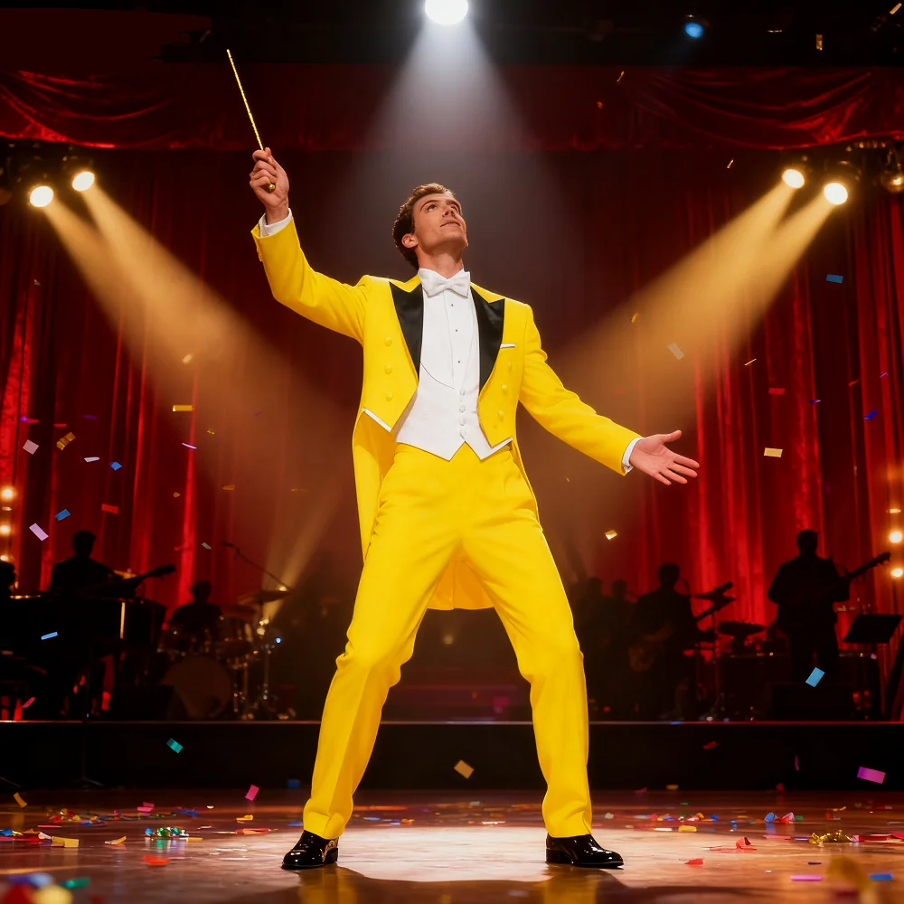 

Men's Monochromatic Three-Piece Terno Formal Long Blazer Wedding Groomsmen Smoking Dance Suit Best Man Eveningwear