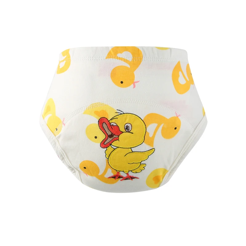 1PC Cotton Embroidery Potty Pants Baby Underwears Baby Training Pant Baby Potty Trainers For 0-3 Years Gril and Boys