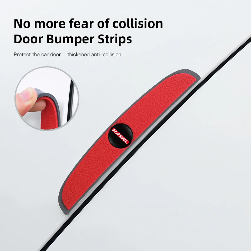 سيارة المضادة للتصادم قطاع حامي لاصقة تزيين اكسسوارات ل Haval H6 Jolion H9 F7X F7 Dargo H1 M6 H3 H4 H5 H7 H8 F5 H2 #6