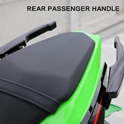 Motorcycle CNC Rear Passenger Handle Thickened Tail Armrest Bracket Grab Bar Accessories for Kawasaki Ninja500 NINJA 500 Z500