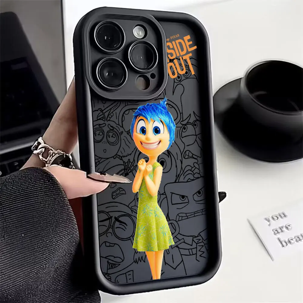 Funny Cute Inside Out 2 Phone Case for OPPO A3 A3X A5 A7 A16 A17 A38 A53 A54 A55 A58 A72 A74 A76 A78 A94 A98 PRO 4G 5G Cover