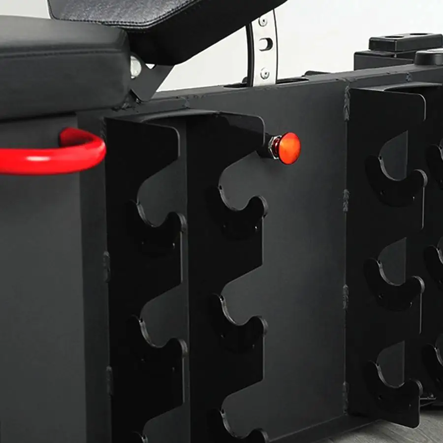 Adjustable Weight Bench for Home Gym, Multi-functional Dumbbell Bench with Storage