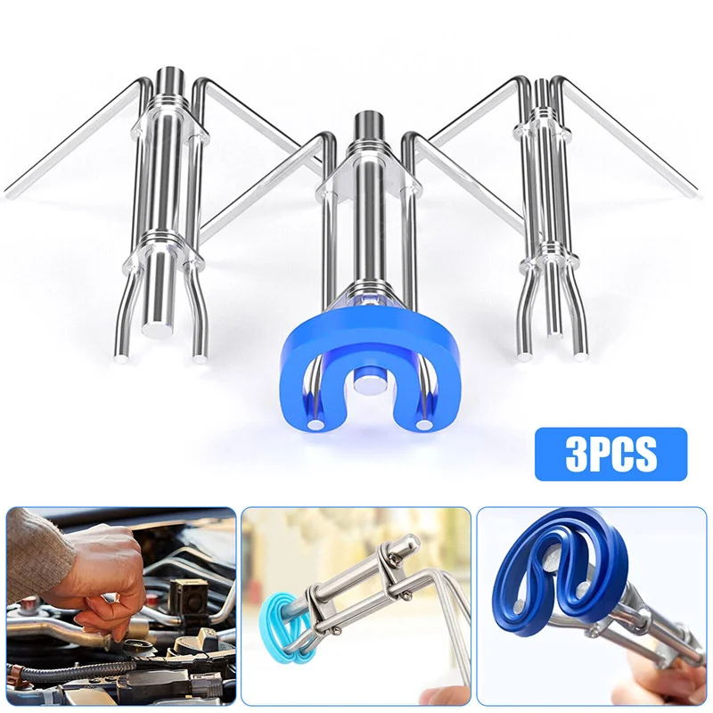 

3Pcs Thickened Stainless Steel Pliers For Sealing Oil Seal Gaskets Hydraulic Cylinder U-Ring Y-Ring Oil Seal Tool S M L