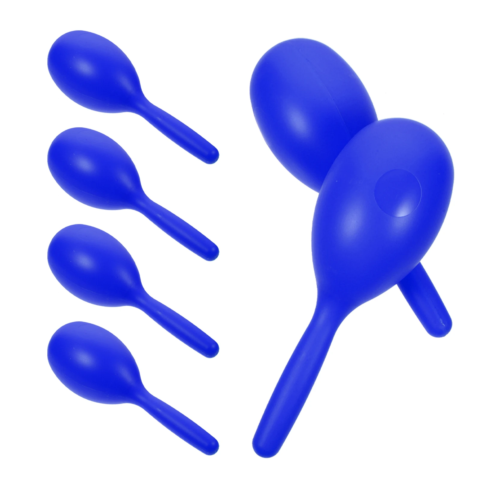 6 pçs crianças maracas brinquedos musicais instrumentos fabricantes de ruído crianças areia abs material percepção sonora presentes educativos