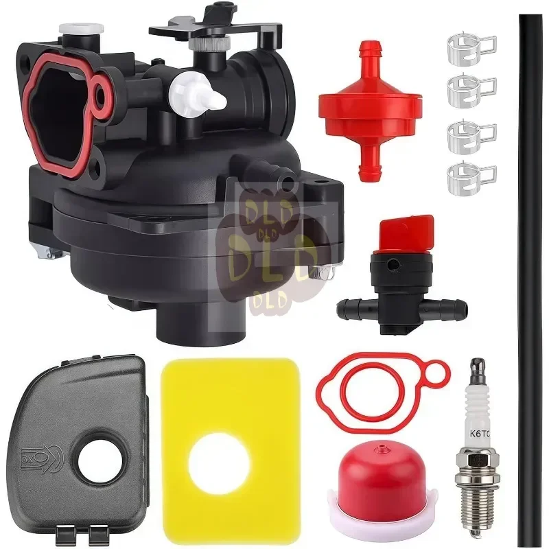 

Карбюратор 595656, совместимый с двигателями Briggs & Stratton, замена для вертикальной 4-тактной газонокосилки серии 300E 125cc OVH