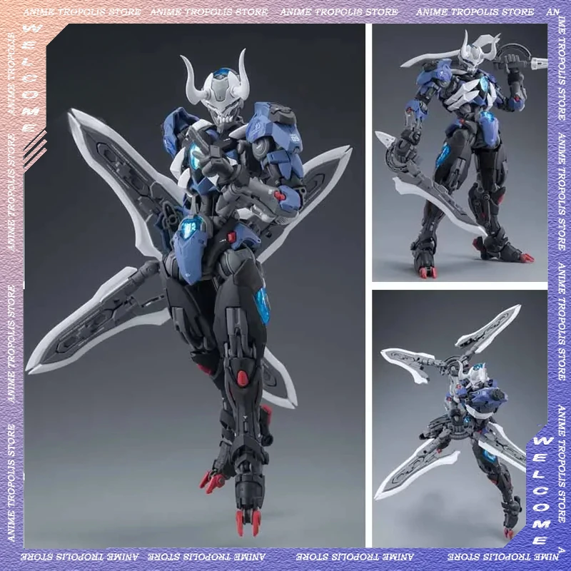 HEMOXIAN Original Model Kit MG OVER ZERO 1/10 Lone Shadow Figurine Anime Action Figure Assembly Toys Collection Decor Gifts