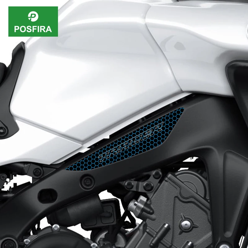

POSFIRA Motorcycle Frame Stickers Vinyl Decals for Yamaha Tracer 9/GT Tracer9 2021-2025 2022 2023 2024 Motorbike Accessories
