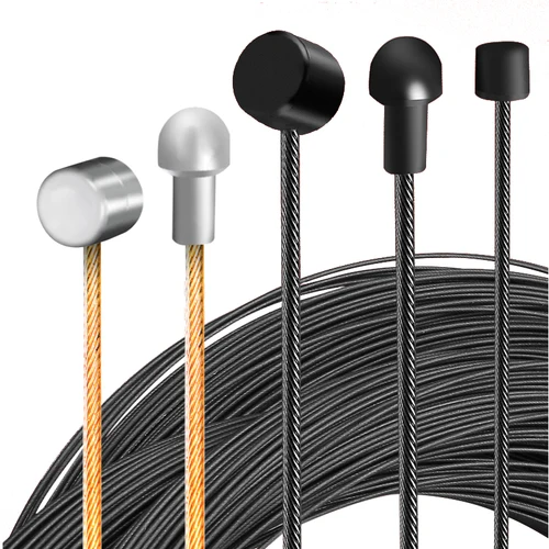 Cable interno para bicicleta de montaña, Cable de cambio de marchas, Cables de freno, pulido y liso, acero inoxidable, 1 ud.