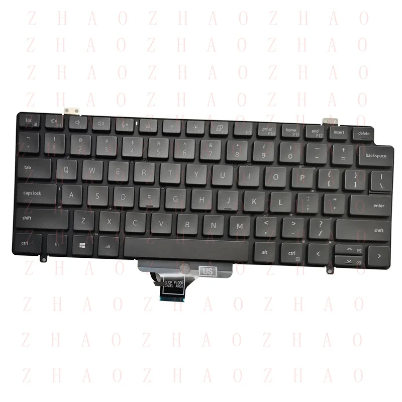 L+ 0GMM47 Keyboard For Dell Latitude 7410 Laptop OEM Complete GMM47