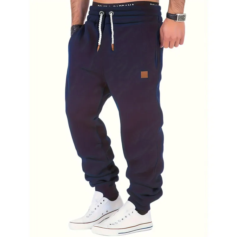 Y2K Lente Mannen Effen Kleur Cargo Broek Heren Hoge Kwaliteit Casual Joggers Zwarte Sportbroek Baggy Joggingbroek Pantalones Hombre