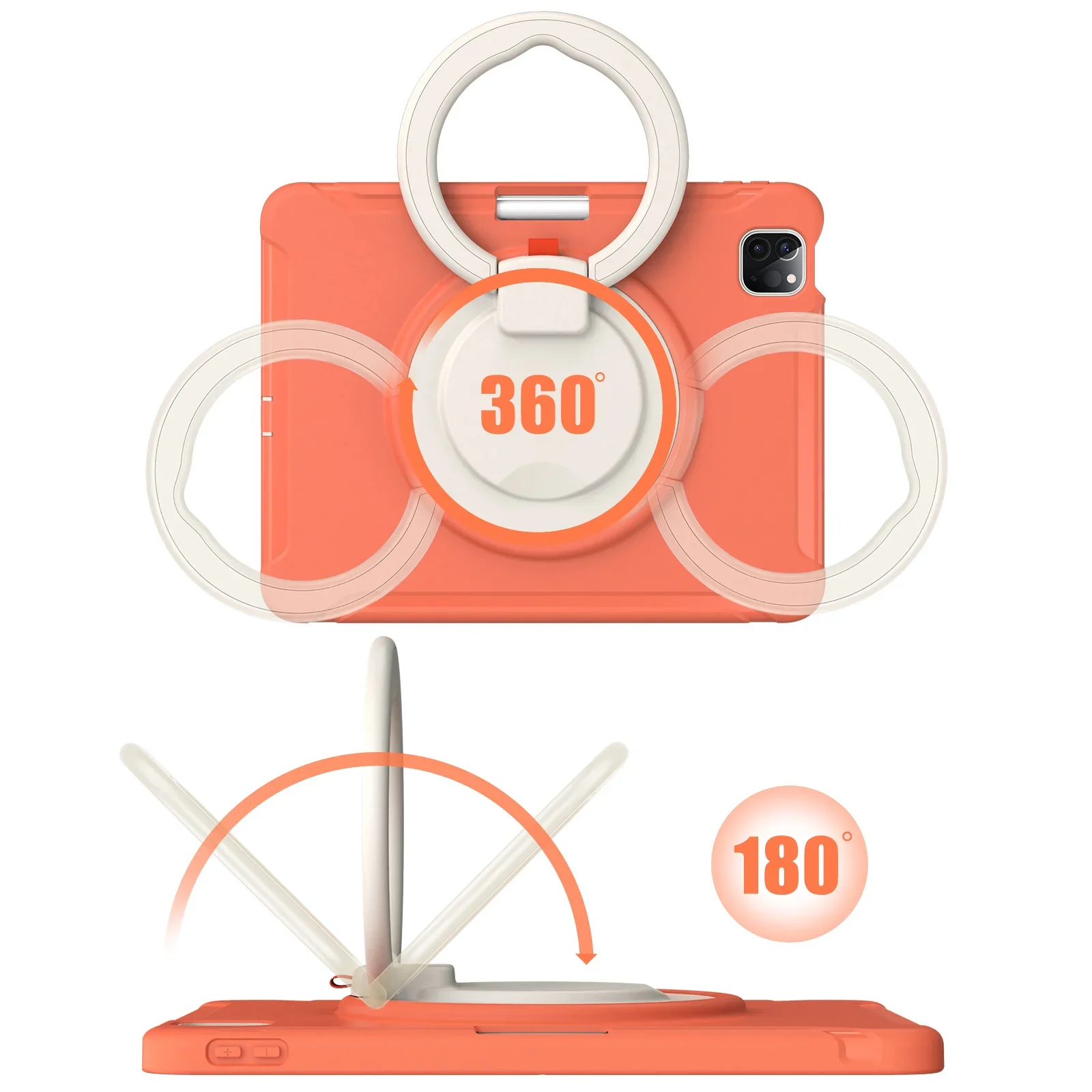 

Чехол для планшета с подставкой и ручкой для iPad 2025 A16 Air 3 4 5 6 7 8 9 10th 11th Generation Pro 13 11 Mini 10,2 10,9 12,9 дюйма Чехлы-чехлы