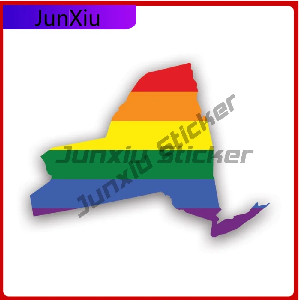 

New York State Sun Resistant Fade Resistant Racing For Car Window Rear Windshield Car Body Easy Apply Self Adhesive Decal