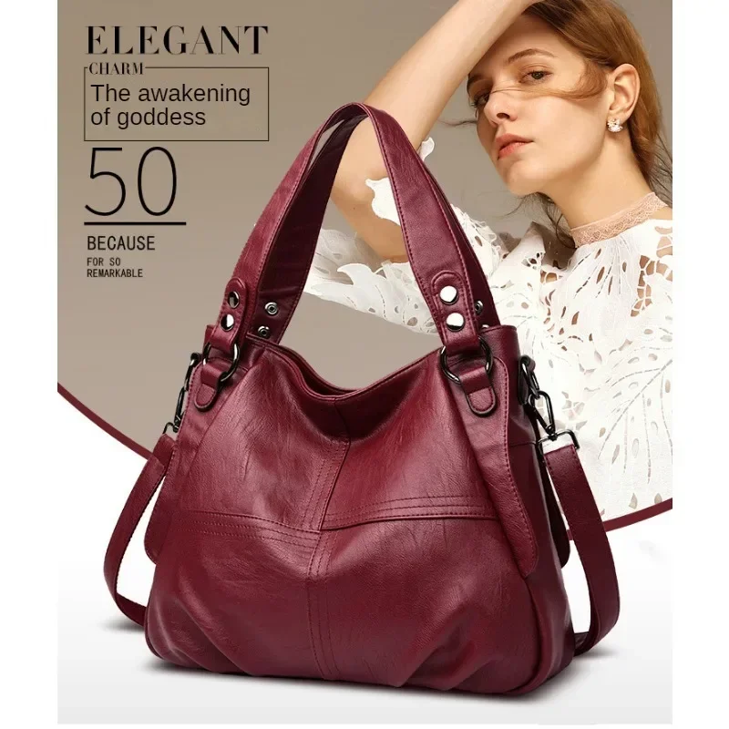 

2024 Fashion Trend New Women's Bags Versatile Popular Large Capacity Crossbody Backpack Fashion Urban Beauty Shoulder Handbag