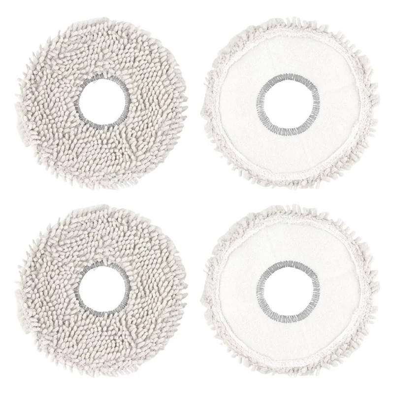 A83G-Roller Brush,Filters,Mop Cloths As Shown Plastic Compatible For Cecotec Conga 11090 Robot Vacuum Cleaners