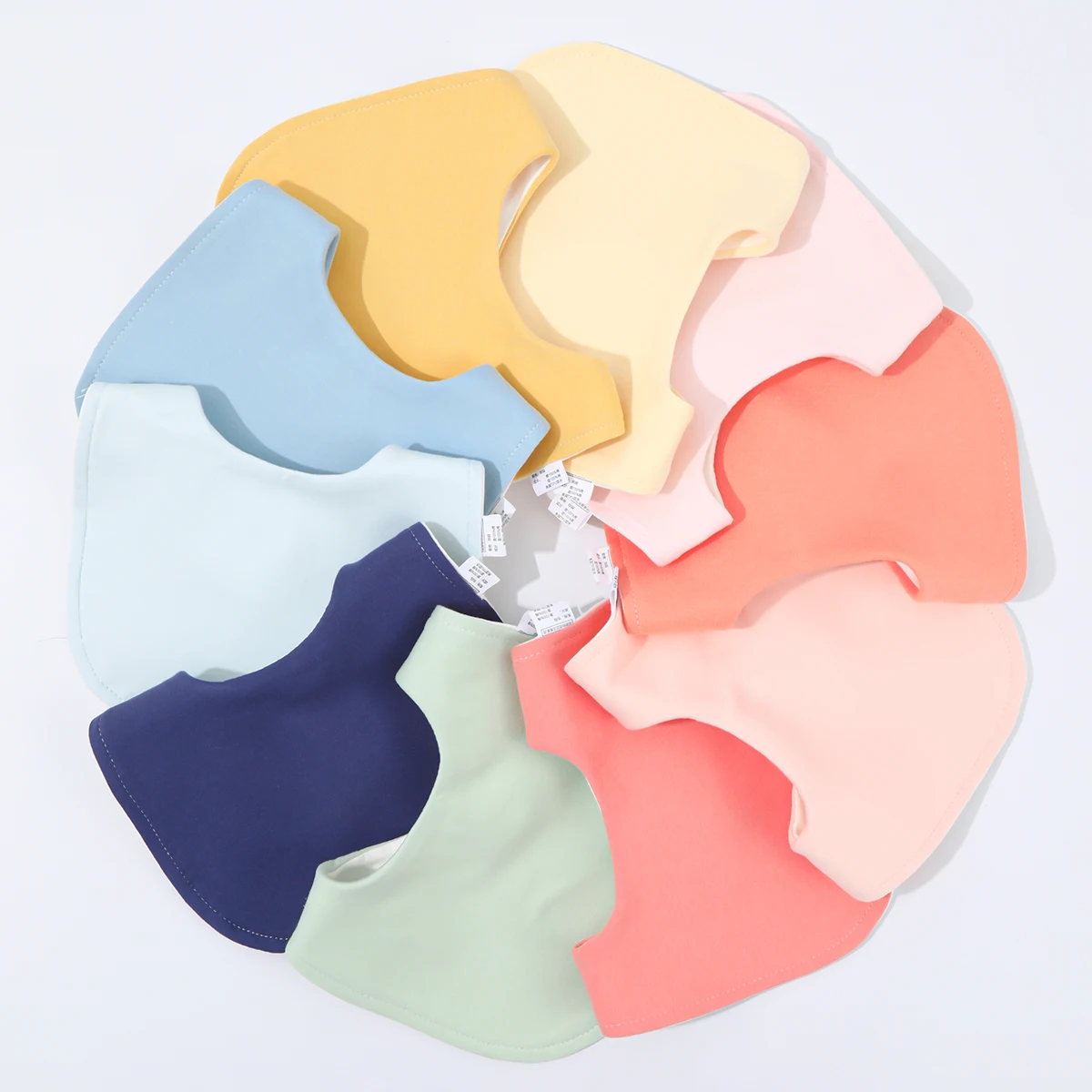 10-piece baby bib U-shaped sal - огляд і ціна Baby Clothing Fabric