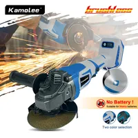 Kamolee M10 100MM/125MM 18500RPM Brushless Electric Angle Grinder 3 Speed Cutting Power Tools Compatible For Makita 18V Battery