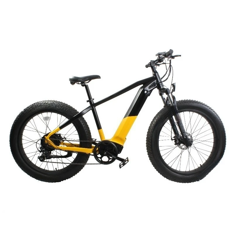 BR 26 Inch Retro Electric Mountain Bike 48V 750W Front Suspension 8 Speed Options Outdoor Adventure Adult Electric Bicycle Bike