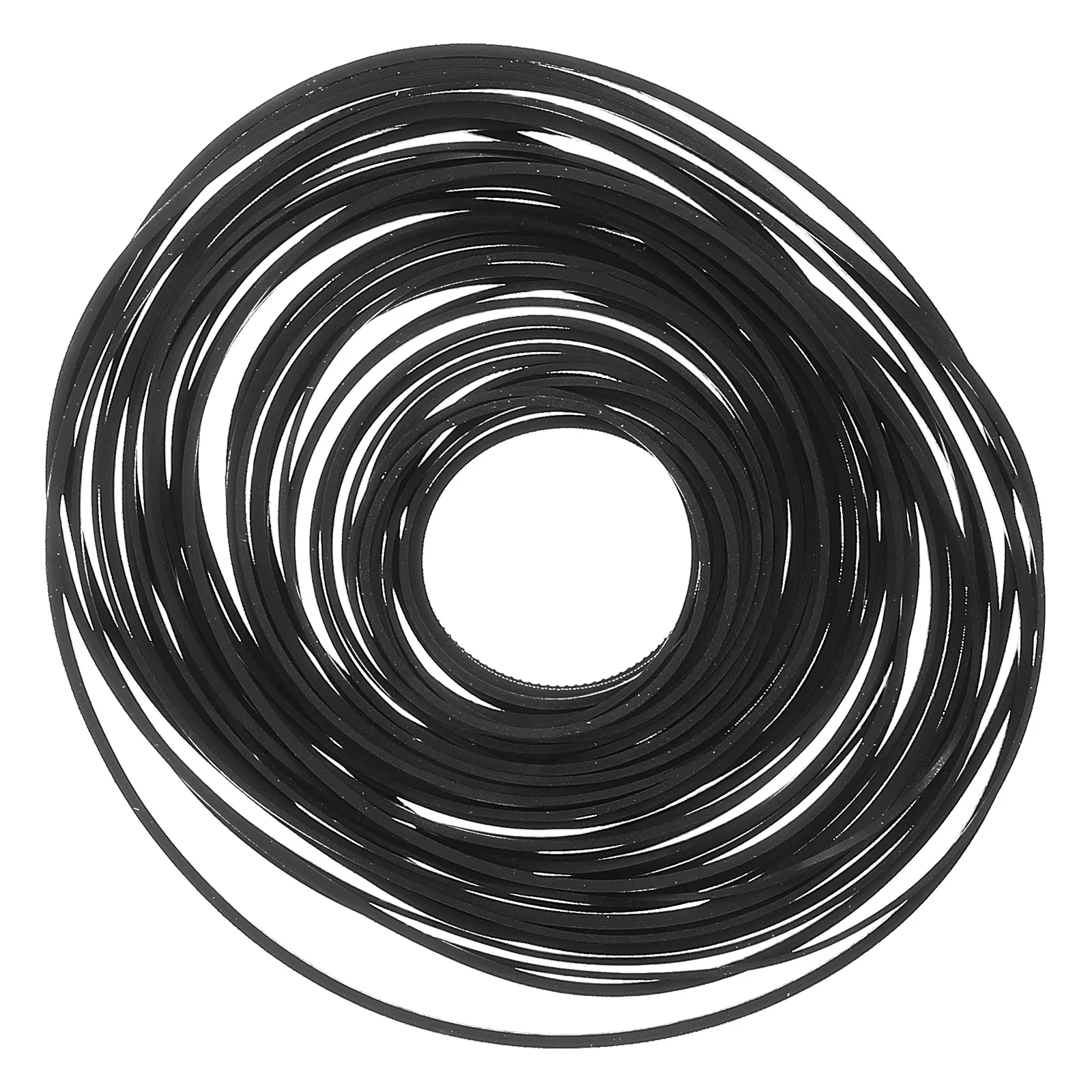 مجموعة حزام كاسيت مطاطي مكون من 50 قطعة لأجهزة الصوت والفيديو، استخدام متعدد الاستخدامات، محمول يدوم طويلاً، استعادة سهلة الاستخدام