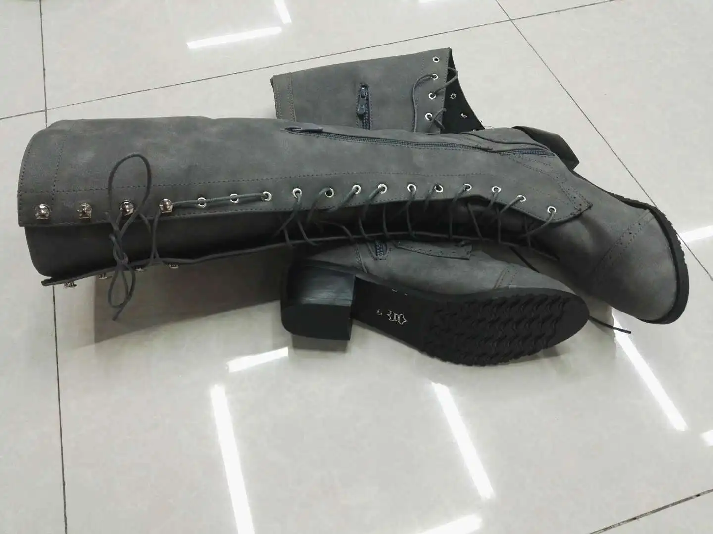 Medieval Costume Knight Boots Viking Cosplay Larp Shoes PU Leather Warrior Women Cosplay Fancy Boot Carnival Party Steampunk