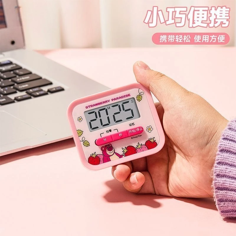 ステッチロッツォエルサミッキーかわいいかわいいミニポータブル学習自己規律電子タイマータイムマネージャー周辺機器目覚まし時計