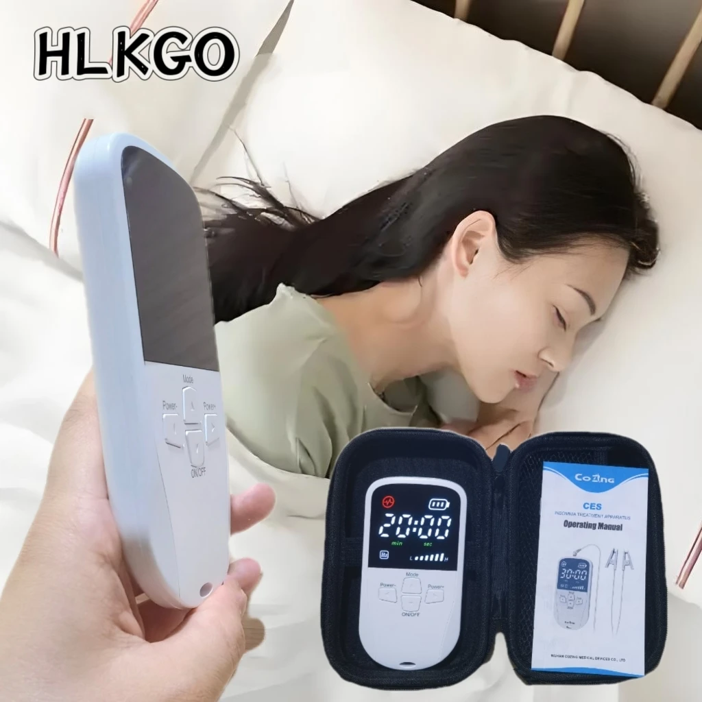 

CES Neurological Therapy Device - Professional Sleep Aid for Insomnia, Stress & Chronic Pain Relief