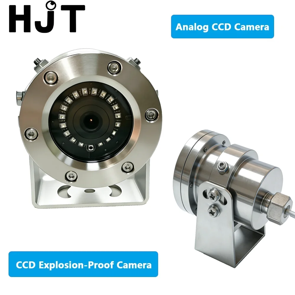 

HJT Аналоговая SO-NY CCD EX-защищенная противовзрывная камера IP66 BNC Камера видеонаблюдения из нержавеющей стали 304 для улицы/в помещении
