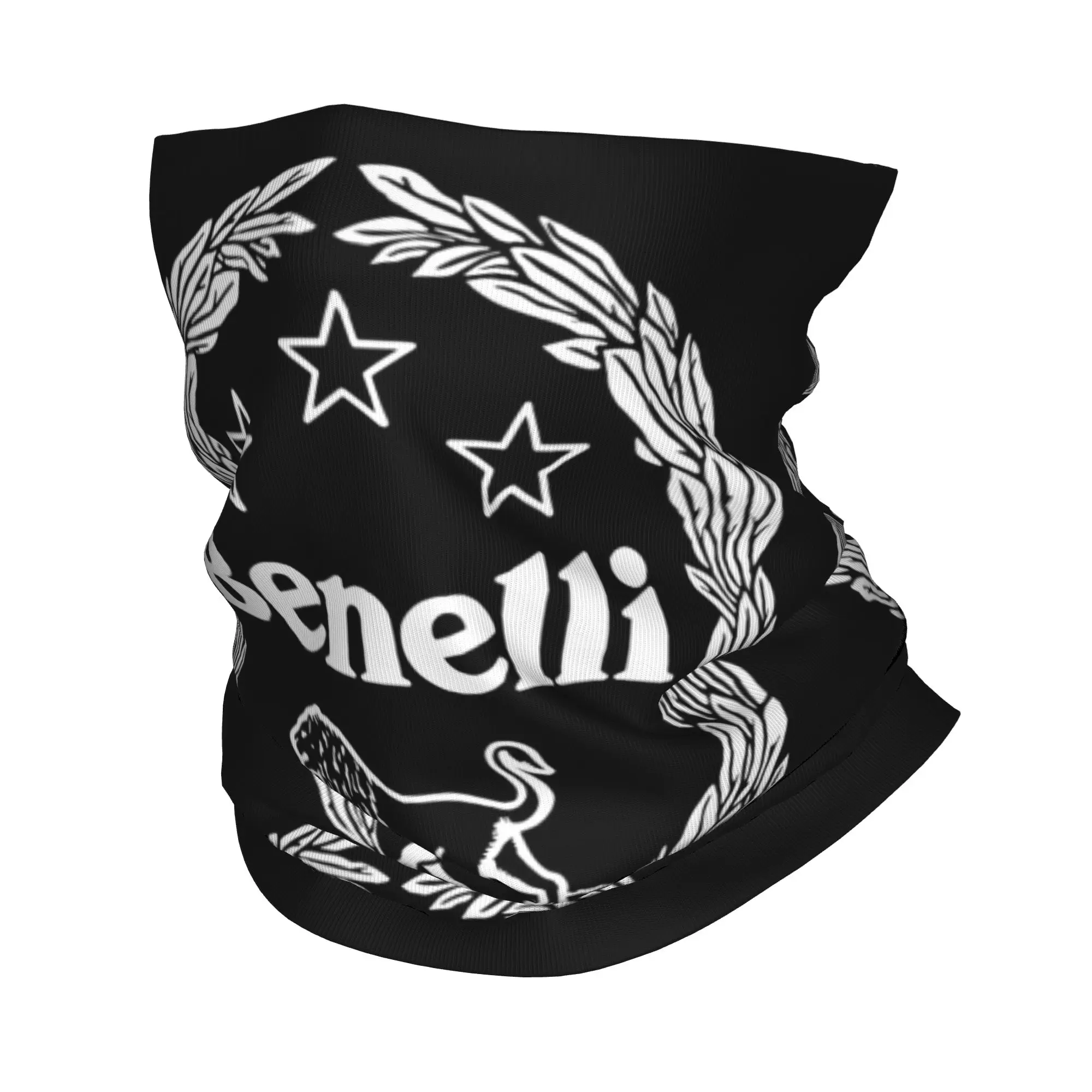 Custom B-Benellis Motorcycles Italy Bandana Neck Gaiter Windproof Face Scarf Cover Women Men Vintage  Headband Tube Balaclava