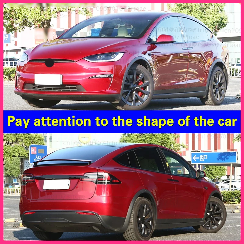 2022 2023 2024 تسلا نموذج X/نموذج X منقوشة الطين اللوحات سبلاش الحرس لا الحفر المطلوبة واقيات الطين إطار السيارة واقي الطين
