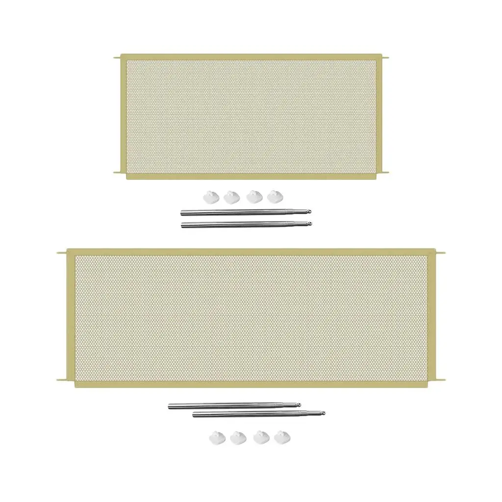 Retractable Dog Puppy Safety Mesh Gate Indoor Folding Pet Playpen Barrier for Doors Hallway Stairs Baby Protection - view 5