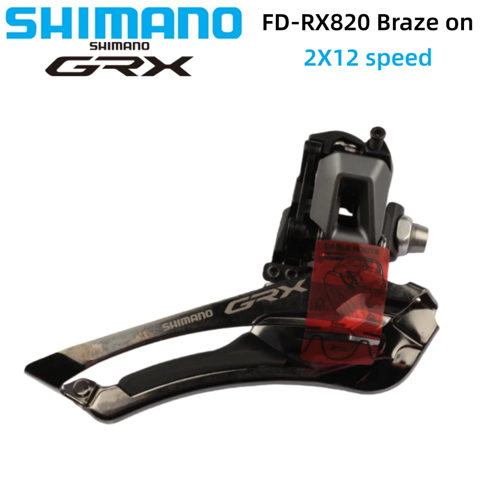 シマノ GRX RX820 フロントディレイラー 2x12速 FD-RX820 ブレイズオン
