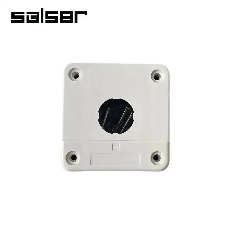 Bild 3: 1P Ein Loch 22mm Durchmesser Wasserdicht Push Button Control Switch Box Elektrischen Zubehör Weiß Grau Schwarz