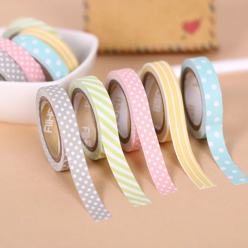 Kunden spezifisches Produkt China Washi Tape kunden spezifisches Design bedrucktes Papier Pflanze Washi Tape Gitter Tape Set